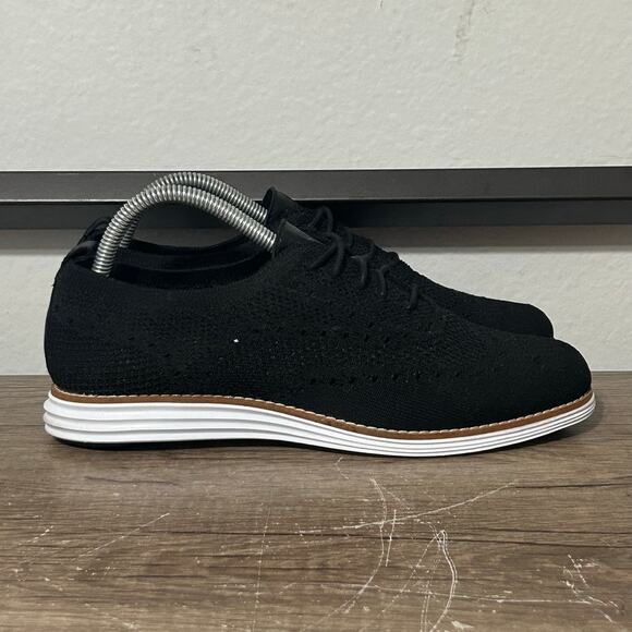 Cole Haan Originalgrand Wingtip Oxford Stitchlite Women’s Shoes Size 8.5 Black - Picture 3 of 8